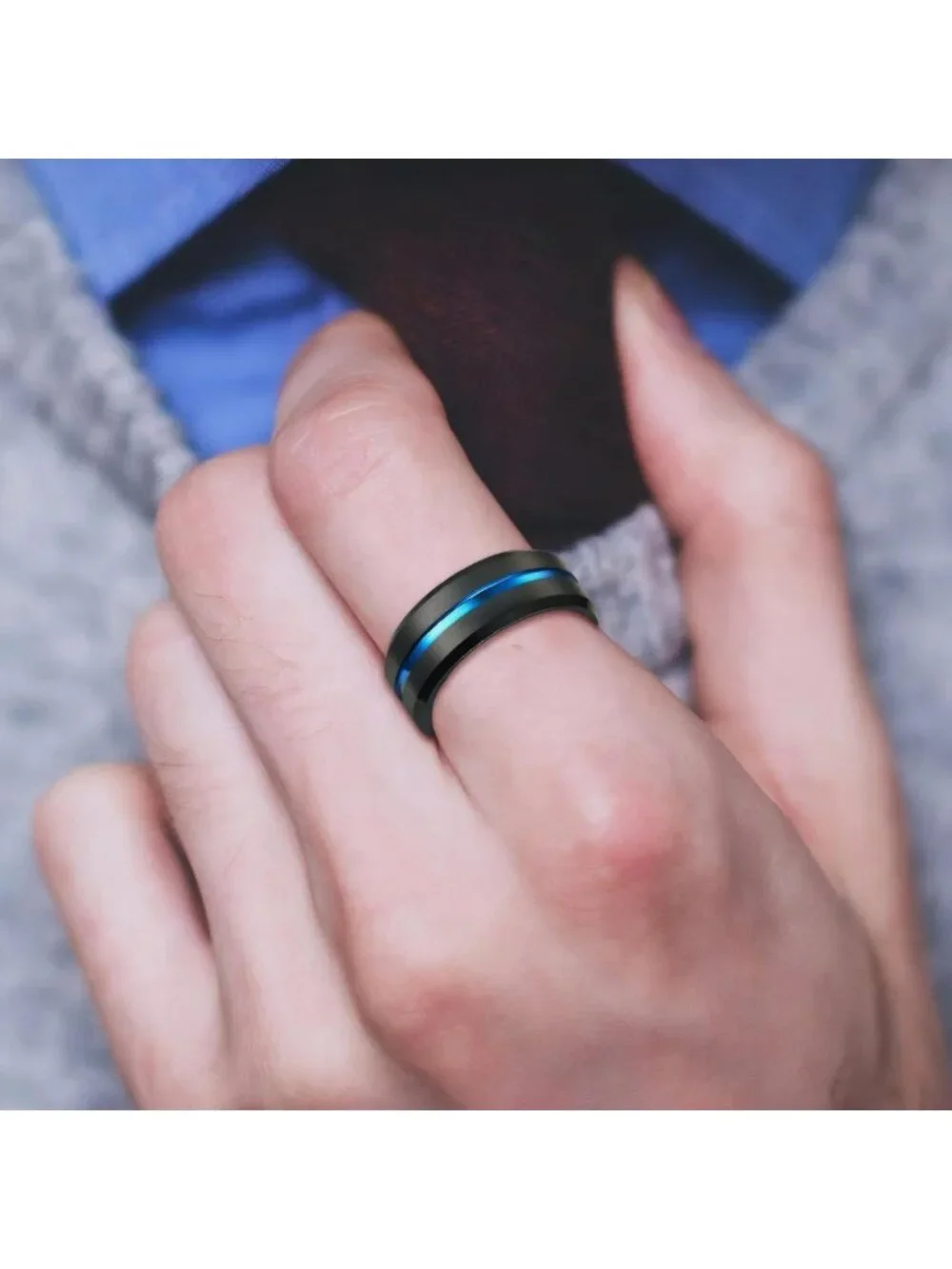 Stylish Titanium Wedding Bands for Men & Women - 6MM to 10MM, Comfort Fit, Matte